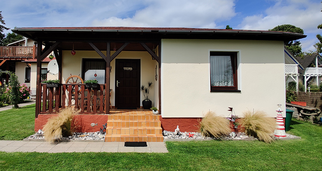 Frontansicht Ferienhaus