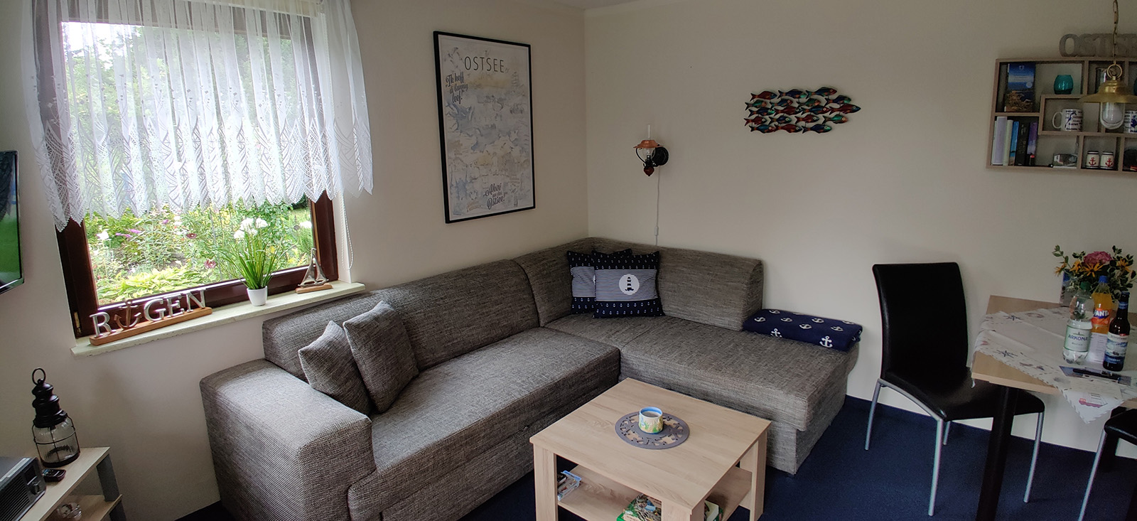 Sitzecke im Wohnzimmer